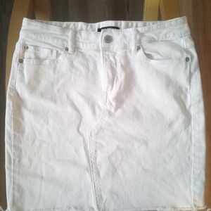 Joe Fresh White Mini Skirt
